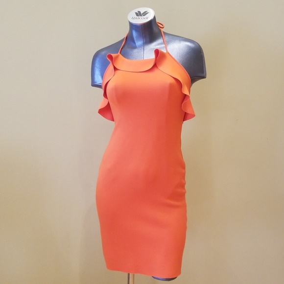 Lanvin Orange Dress